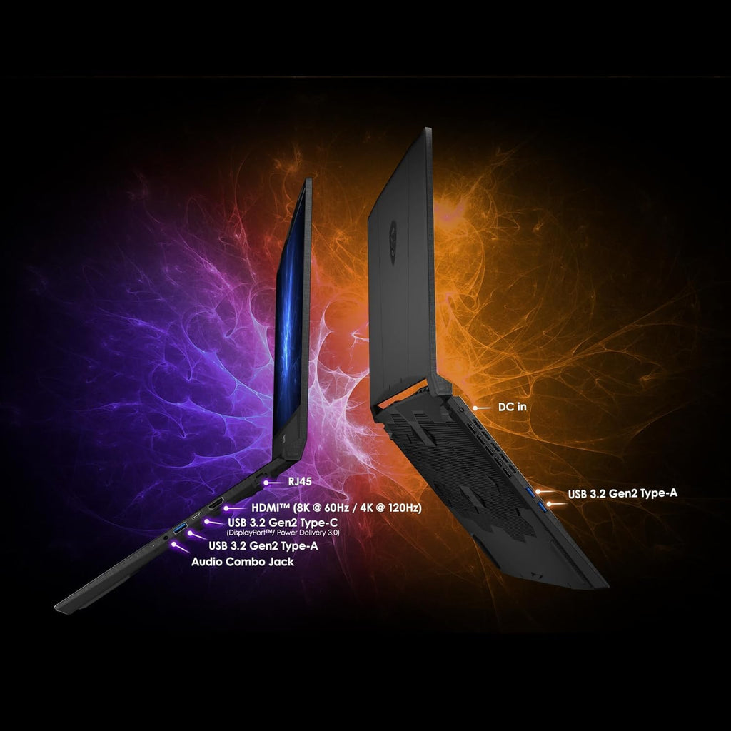 MSI Katana HX Gaming Laptop, 15.6' 165Hz QHD+ IPS Display, 24-core i9-14900HX (UP to 5.8 GHz, GeForce RTX 5070, AI&VR Ready, Copilot+ PC, RGB Backlit Keyboard, Win11, Black(32GB DDR5 RAM | 1TB SSD)