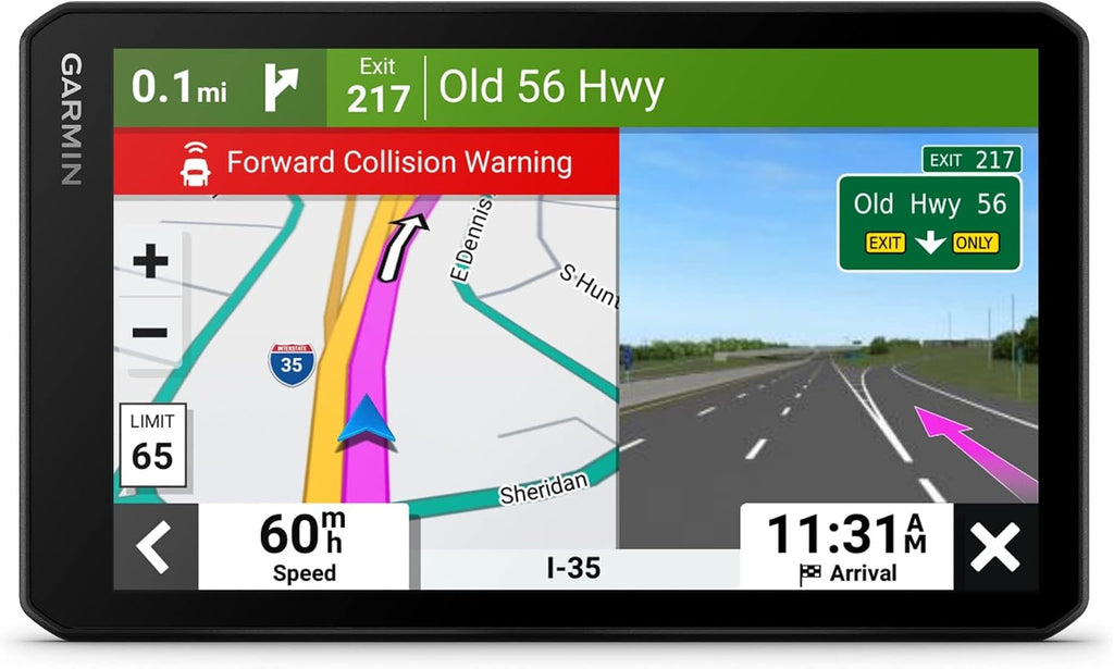Garmin RV Cam 795, Large, Easy-to-Read 7' GPS RV Navigator, Built-in Dash Cam, Automatic Incident Detection, Custom RV Routing, High-Resolution Birdseye Satellite Imagery