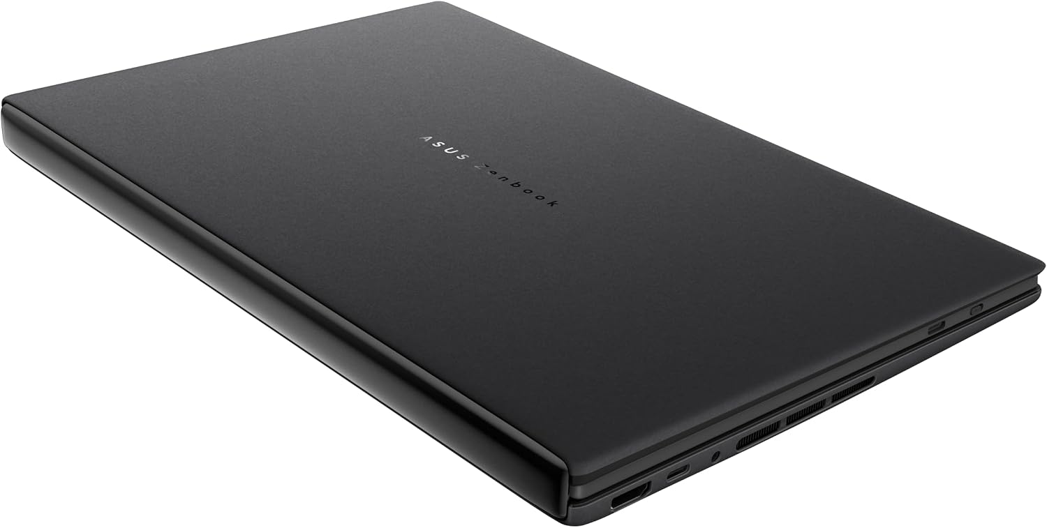 ASUS Zenbook Duo Laptop (2026), Dual 14' OLED 3K 144Hz Touch Display, Intel Core Ultra 9 Processor 386H, Intel Graphics, 32GB RAM, 1TB SSD, Sleeve and Stylus Included, WiFi 7, Windows 11, Moher Gray