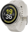 SUUNTO Run Running GPS Sports Watch with Silicone Strap, 1.32' AMOLED Touchscreen w/Crown Button, Wrist Heart-Rate & Sleep Health Tracking, Frost Gray