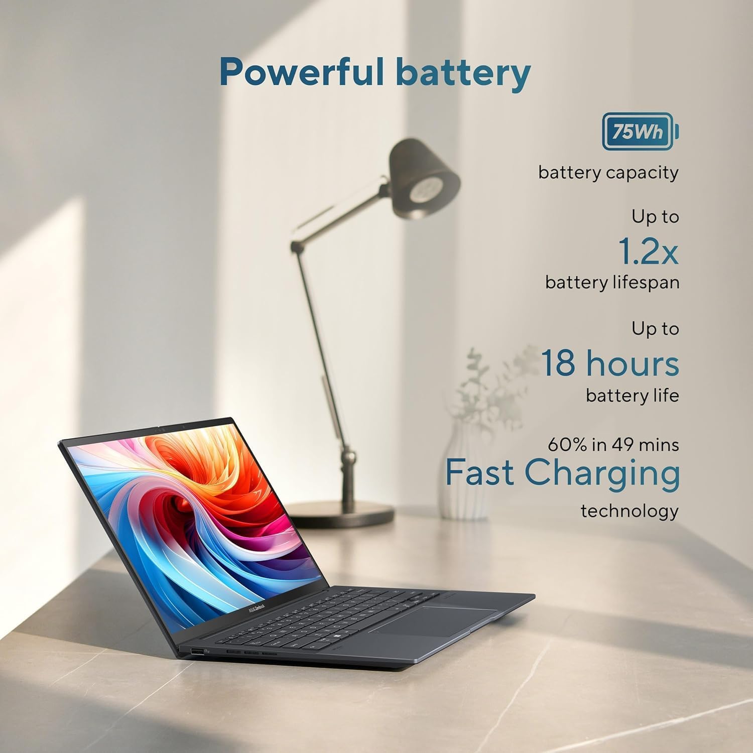 ASUS Zenbook 14 AI PC OLED Touchscreen Laptop, Intel Ultra 9 285H, 32GB DDR5, 2TB SSD, 14' FHD+, 16-Core (> i9-13900H), Backlit, 2x Thunderbolt 4, Wi-Fi 7, 18-Hr Battery, IR Webcam, Win 11 Pro, UX3405