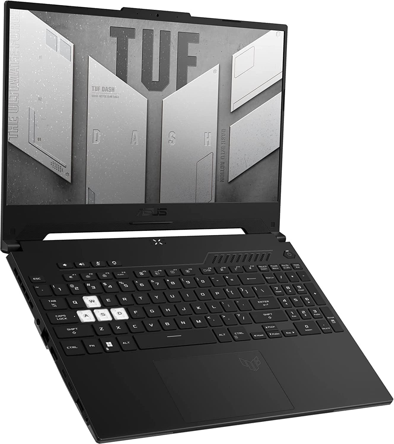 ASUS TUF Dash FX517ZR FX517ZR-F15 Off Black Gaming Laptop, i7-12650H, 16GB, 512GB PCIe SSD, 15.6' IPS Full HD (1920x1080), NVIDIA RTX 3070, Windows 11 Home