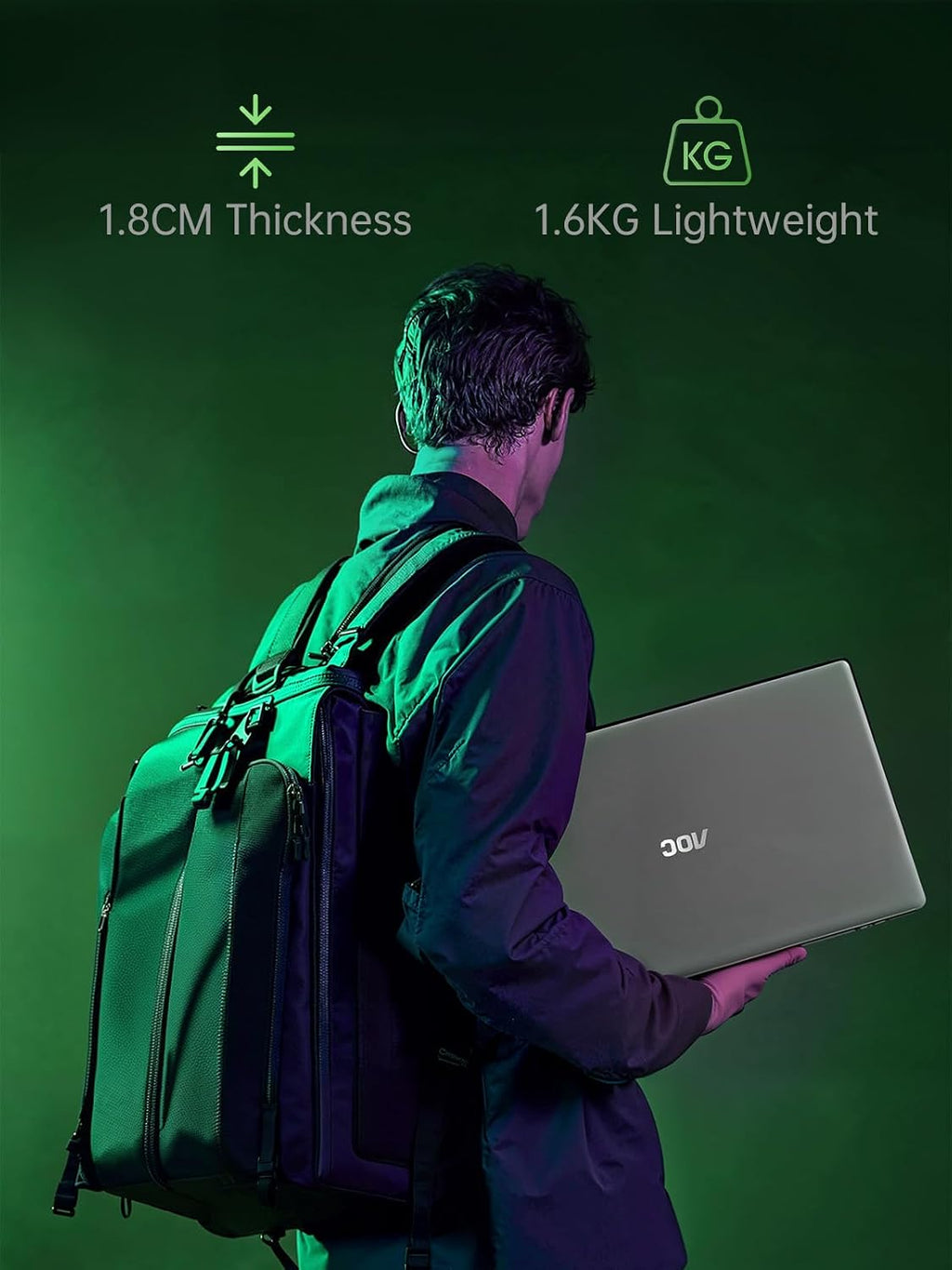 2025 AMD Laptop Computer with Ryzen 7 5700U (8C/16T, Up to 4.3GHz) Ryzen Laptop With Radeon RX Vega 8 Graphics Laptop 16GB RAM 512GB NVMe SSD, Win 11, 16.1 FHD Display, WiFi 6,53Wh Battery,HDMI,Webcam