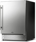 Tylza Outdoor Beverage Refrigerator 24 Inch, Stainless Steel Under Counter Beverage Cooler, 190 Cans Beer Fridge Built-in and Freestanding Beverage Fridge