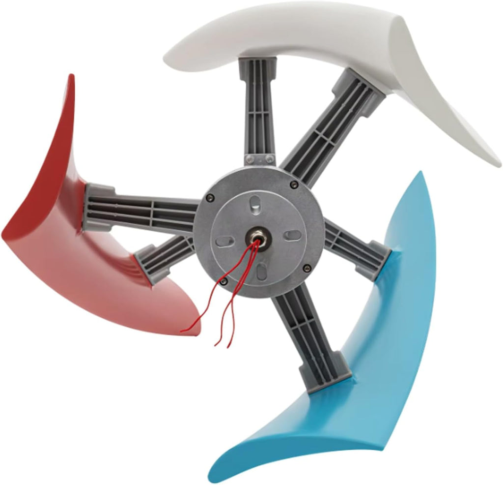 3000W Vertical Axis Maglev Wind Turbine,Wind Solar System Power Generation Kit High Power Generator Home 12V 24V 48V with Charge Controller