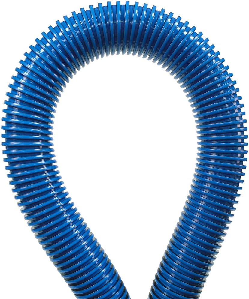 Cen-Tec Systems 94522 30 Ft. Antistatic Wet/Dry Vacuum Hose for Shop Vacs with Universal Power Tool Adapter Set, Blue