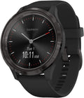 Garmin vivomove 3, Hybrid Smartwatch with Real Watch Hands and Hidden Touchscreen Display, Black (Renewed)