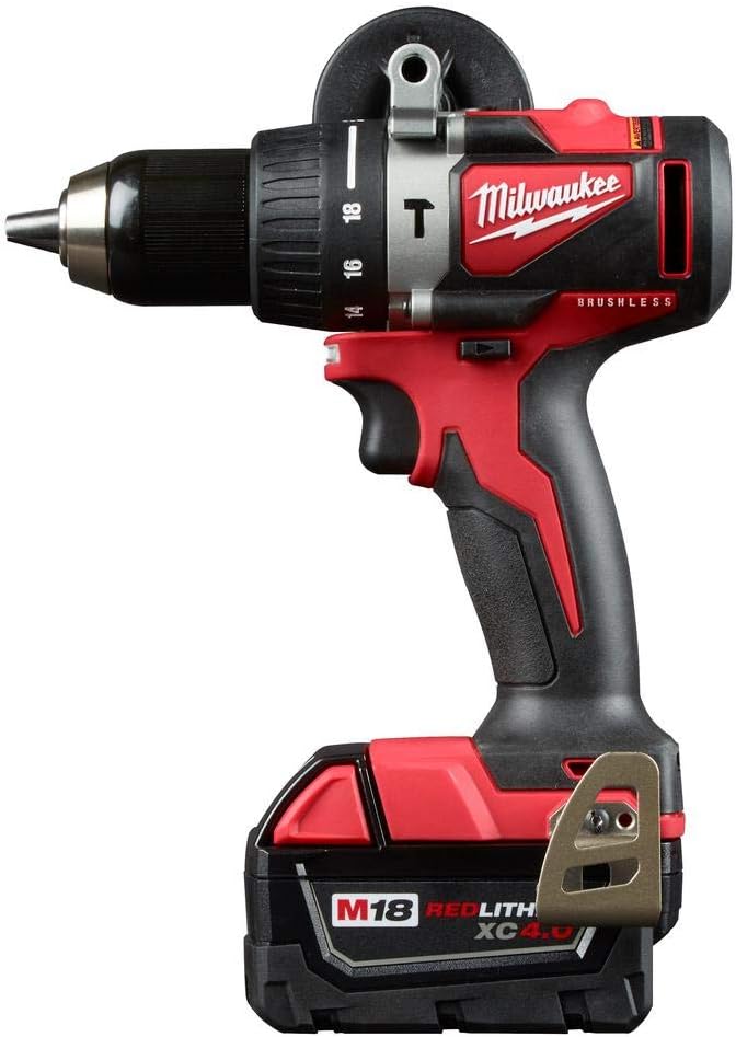 Milwaukee 2893-22CXP M18 18-Volt Lithium-Ion Brushless Cordless Hammer Drill/Impact/Hackzaw Combo Kit (3-Tool) with 2 Batteries, Charger and Bag