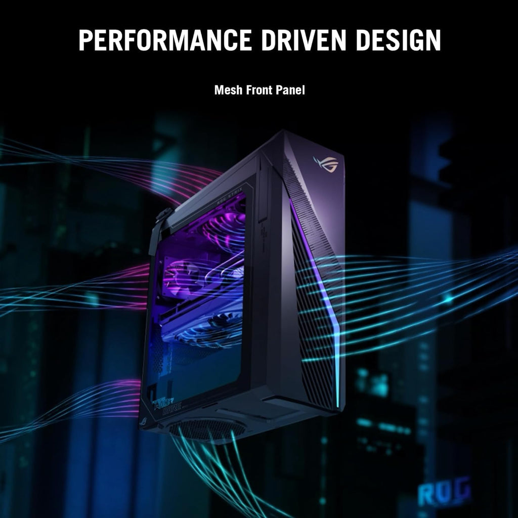 ASUS ROG Strix G16CH Desktop 2TB SSD 128GB DDR5 RAM Win 11 Pro NVIDIA GeForce 4060Ti RTX 16GB GDDR6 (Intel 14th Gen Core i9-14900K Processor Turbo Boost to 6.00GHz) Gaming PC Computer