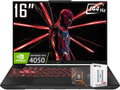 ASUS TUF A16 Gaming Laptop, 16' WUXGA 144Hz 16:10 Display, AMD R7-7445HS(>Intel i7-13700), NVIDIA RTX 4050, 16GB DDR5 RAM, 512 GB PCIE SSD, Backlit KB, AI Noise-Cancellation, W/128GB PSD, Win 11 H
