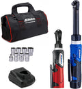 ACDelco ARW1218-K18 G12 Series 12V Li-ion Cordless 3/8' Extended Rachet Wrench & ¼' Ratchet Wrench Combo Tool Kit