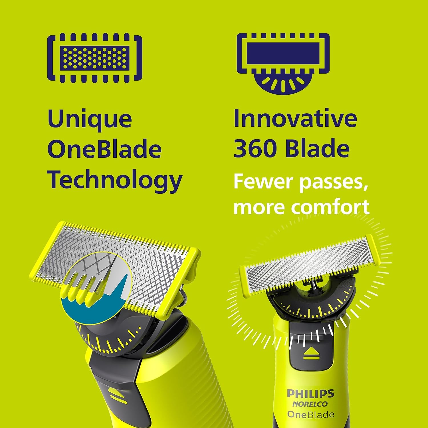 Philips Norelco Travel Groom Duo includes Compact Shaver + OneBlade 360 with Connectivity Face + Body, Electric Beard Trimmer, Shaver and Body Groomer with 5in1 Comb, Body Attachment, Travel Case