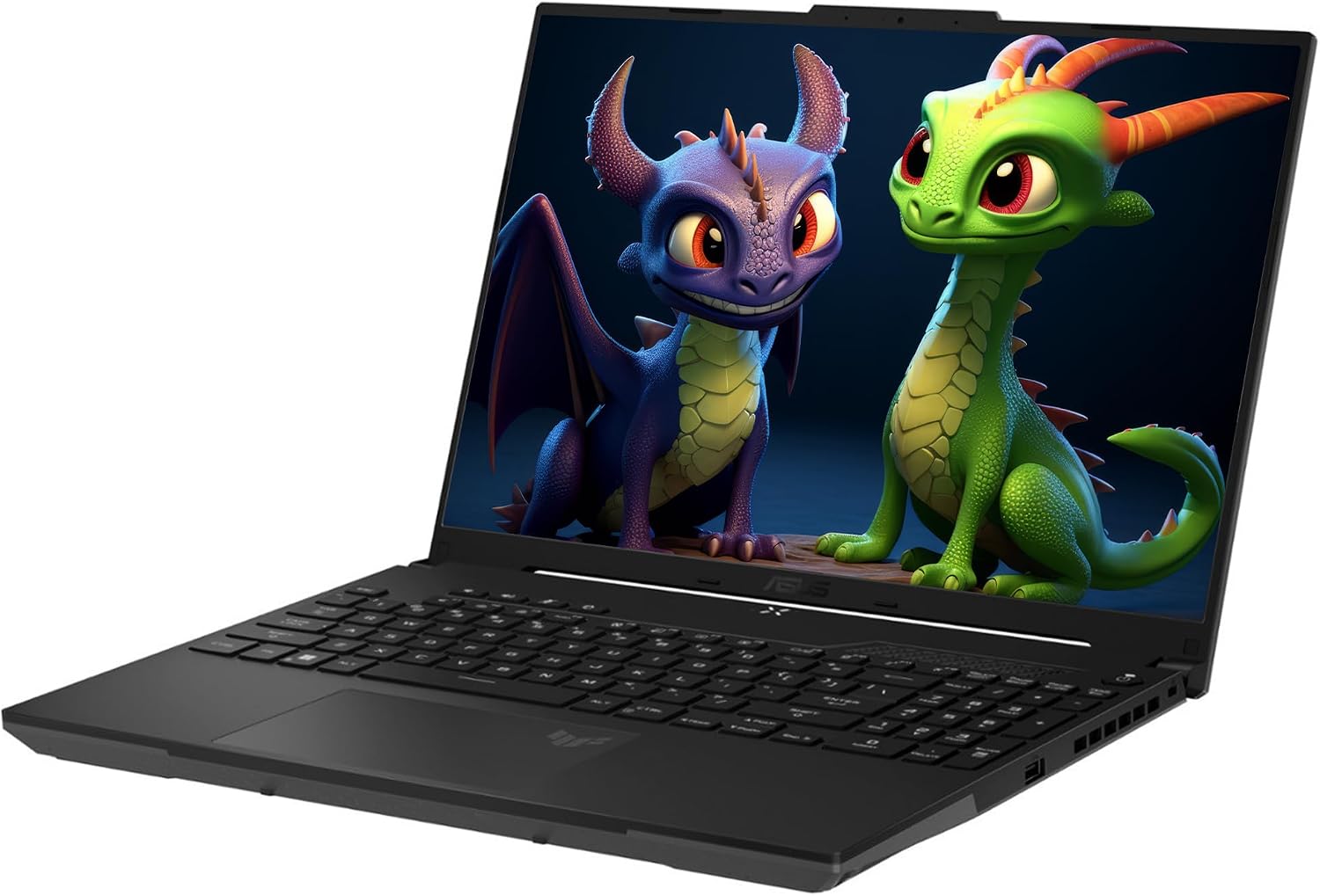Asus Tuf A16 Gaming Laptop, AMD Ryzen 7 7735HS, 64 GB DDR5 Ram, 2 TB PCIe SSD, 16'' WUXGA (1920x1200), AMD Radeon RX 7700S, W11 Home, Black