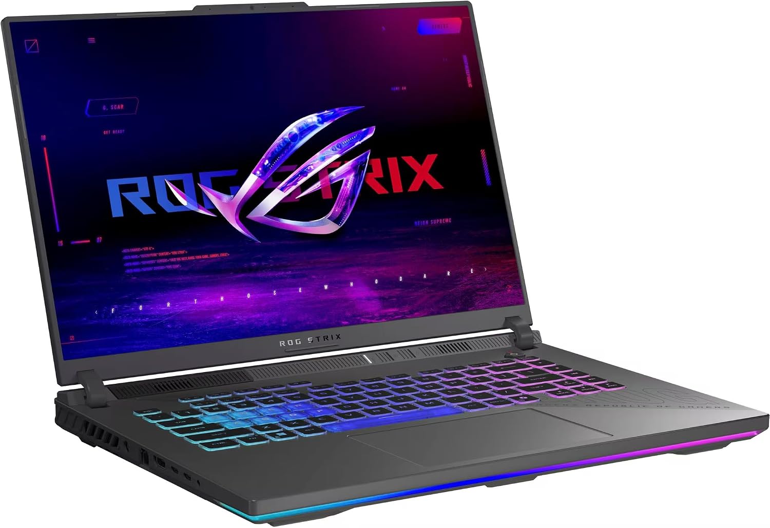 ASUS ROG Strix G16 Gaming Laptop - NVIDIA GeForce RTX 5070 Ti, 16' 165Hz WUXGA Display, AMD Ryzen 9 8940HX (Up to 5.3 GHz), WiFi 6E, RGB Backlit KB, Win11 Pro, 64GB DDR5 RAM, 2TB SSD, w/Accessories