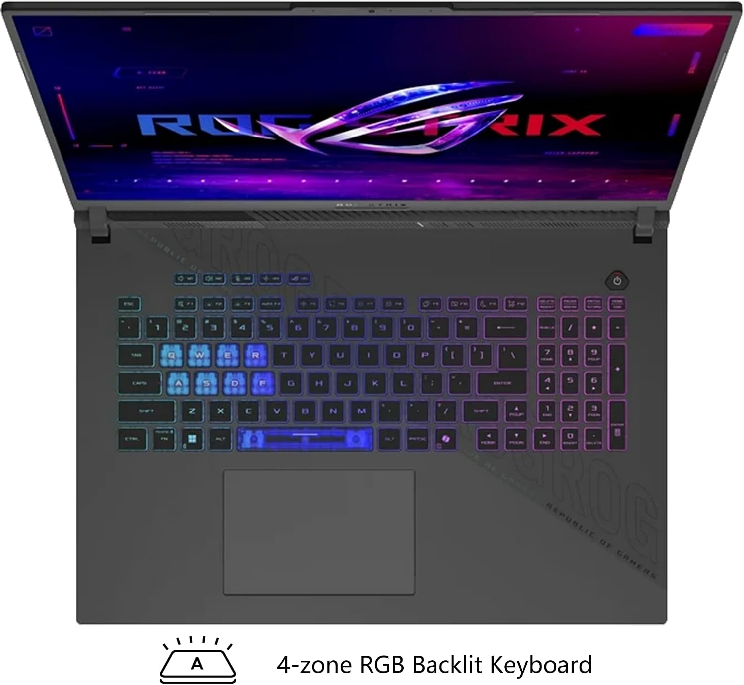 ASUS ROG Strix G18 G814 Gaming Laptop | 18' 2560x1600 240Hz 100% DCI-P3 | AMD 16-core Ryzen 9 9955HX (>i9-14900HX) | 32GB DDR5 1TB SSD | GeForce RTX 5070 | RGB Backlit Wi-Fi6E Win11 w/DLCA Accessory