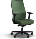 HON Ignition 2.0 Mid Back Task Chair, Spectrum Mesh, Advanced Synchro-Tilt Control, Office Chair with Lumbar Support, Height and Width Adjustable Arms, Black Frame, Leaf