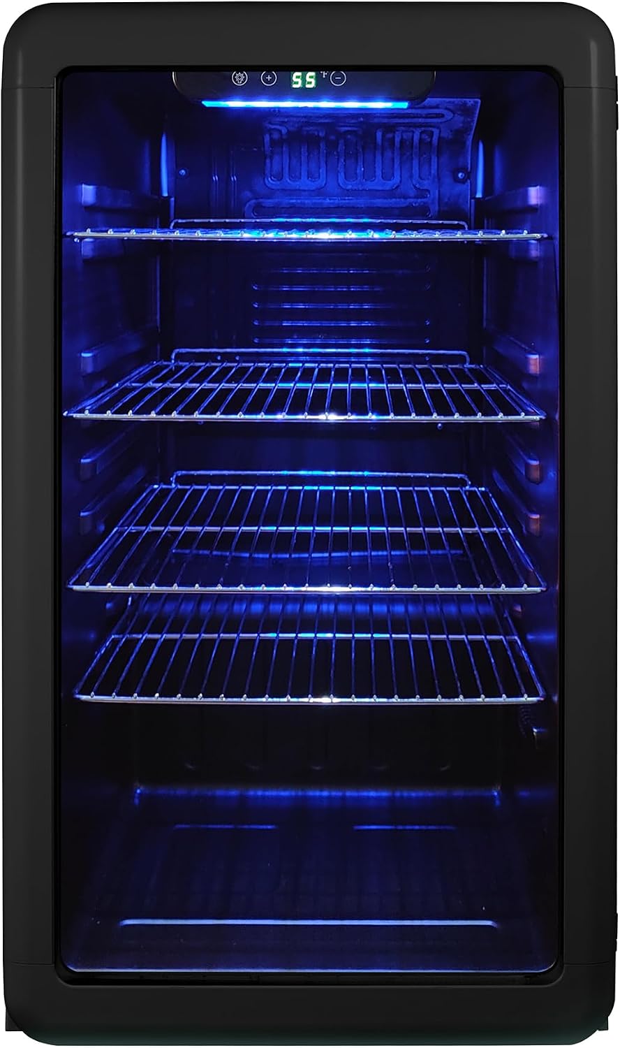 Magic Chef MCB34CHB Beverage Cooler, Black