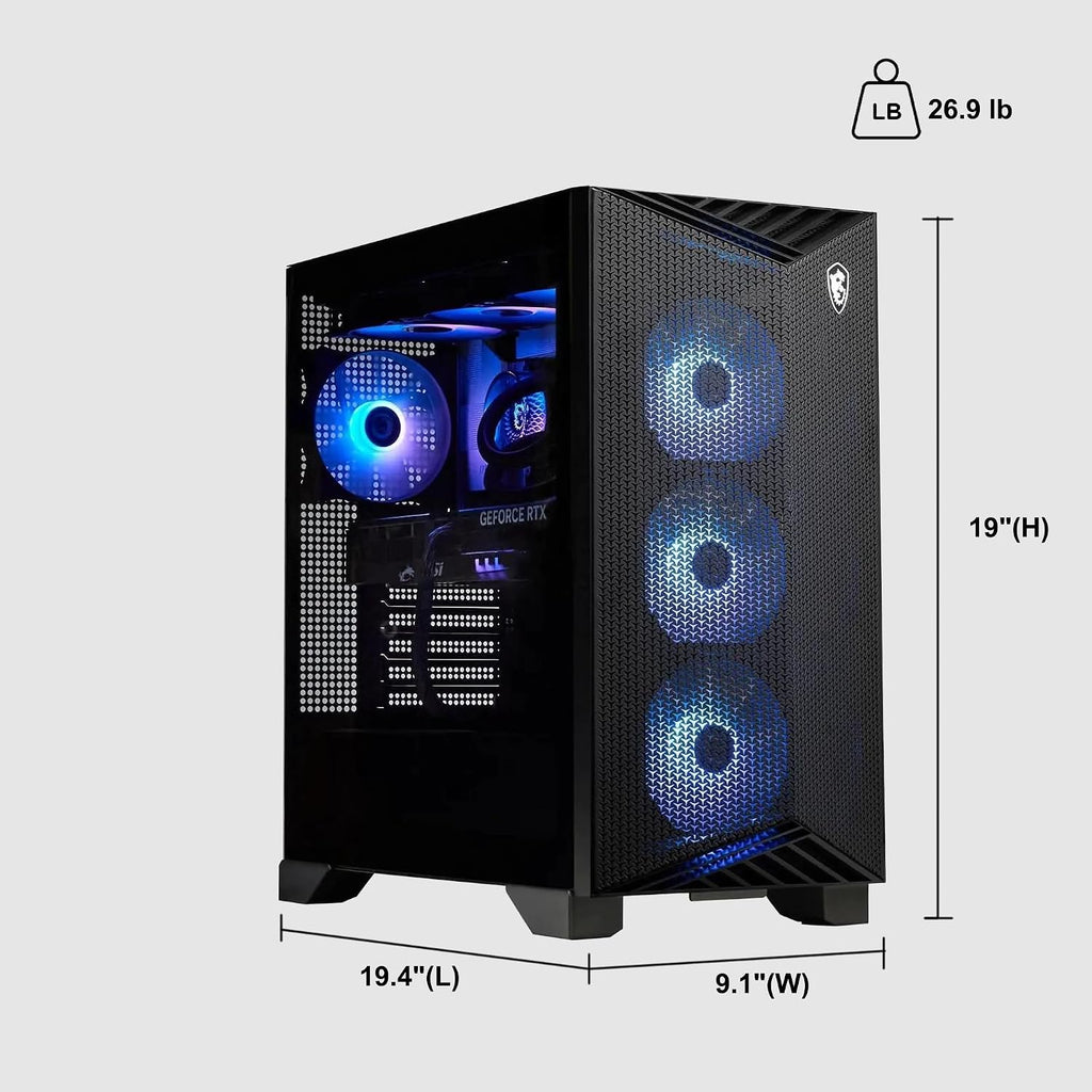 msi Aegis R2 AI 2nd Gaming Desktop Intel 24-core Ultra 9 285 64GB RAM 2TB SSD GeForce RTX 5080 (Up to 1801 Tops) 360mm Liquid Cooler 5Gb LAN Wi-Fi7 850W 80+ Gold PSU Win11 ICP Hub