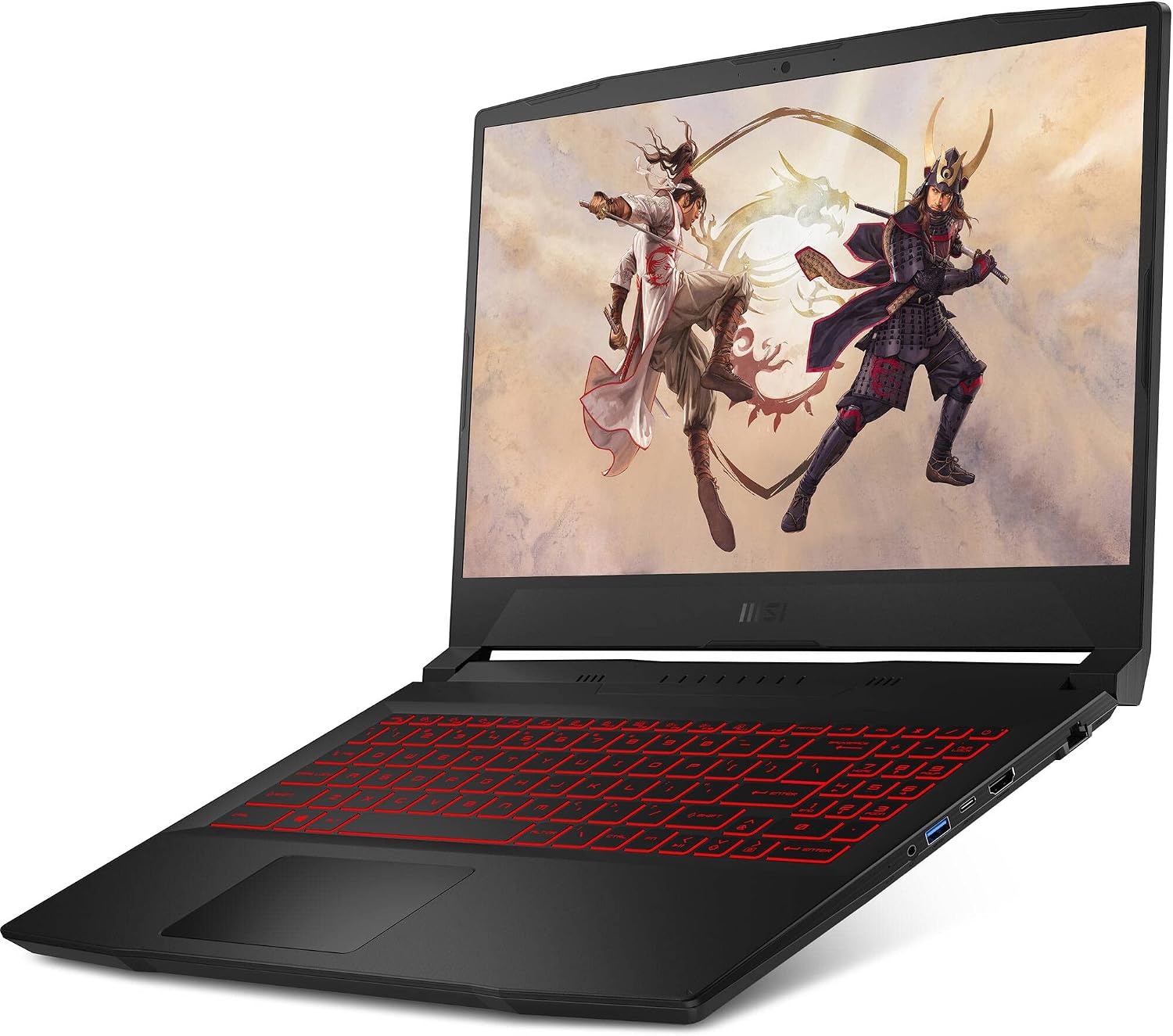 MSI Katana GF66 12UE-603 15.6' 144Hz FHD IPS Gaming Laptop (Intel i7-12700H 14-Core 2.70GHz, 16GB RAM, 512GB PCIe SSD, GeForce RTX 3060 6GB, Backlit KYB, WiFi 6, BT 5.2, Win10P) w/Dockztorm Dock