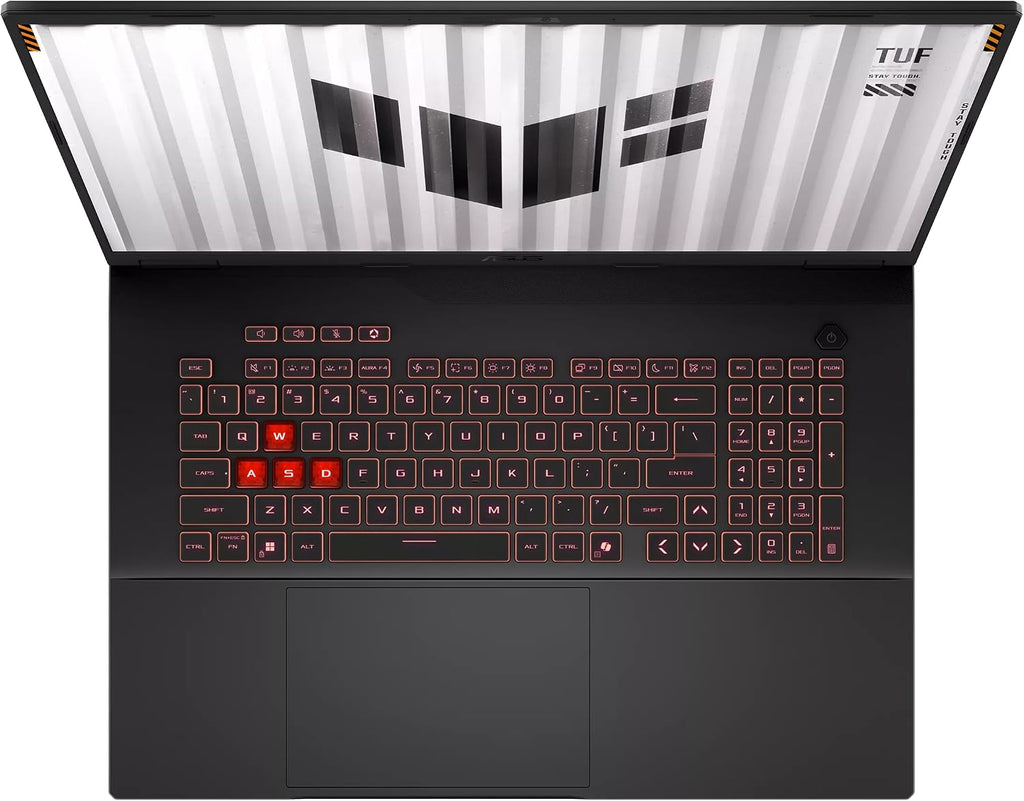ASUS TUF A18 Gaming Laptop, 18' FHD+ 144Hz Display, AMD Ryzen 7 260(>i7-14650HX), NVIDIA GeForce RTX 5060, 32GB D5 RAM, 1TB SSD, Backlit Keyboard, Wi-Fi 6E, FHD Camera, Win 11 Pro, w/BWE Accessories