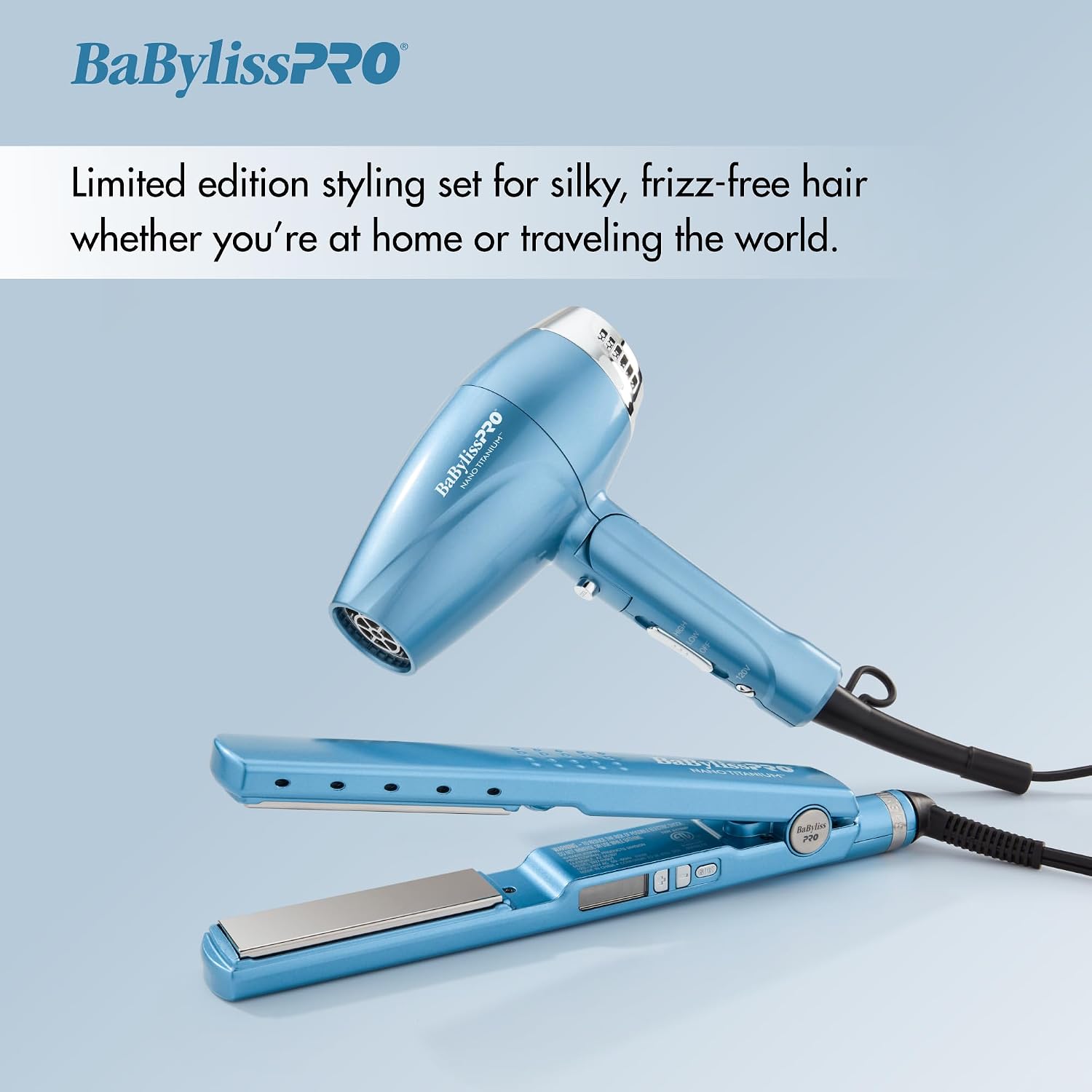BaBylissPRO 1 1/4' Digital Ionic Flat Iron, Hair Straightener, Shorter Plates