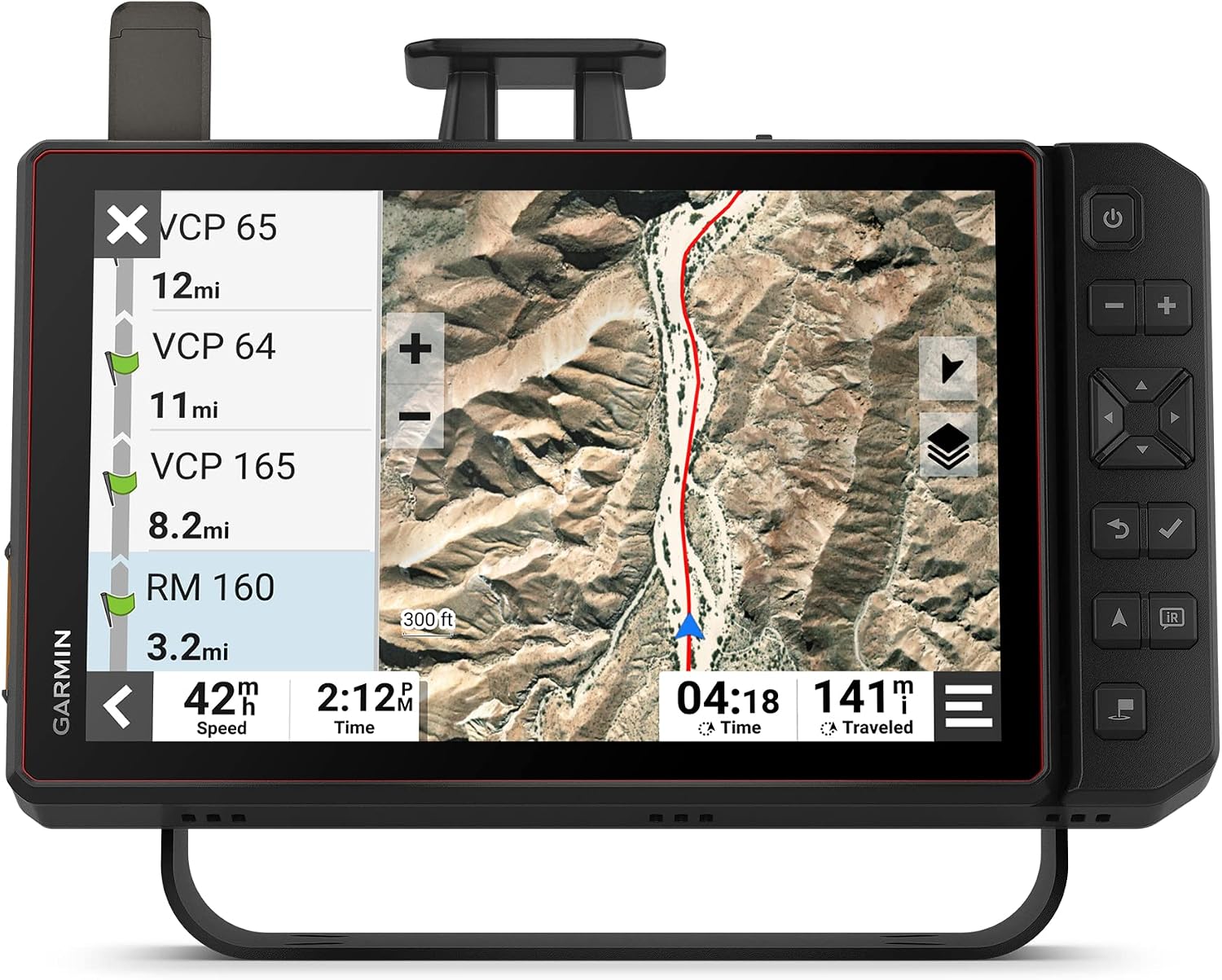 Garmin Tread XL - Baja Race Edition, Rugged, ultrabright 10' Off-Road Race Navigator, high-Performance GPS for Trophy Trucks, Team Tracking with Built-in inReach Satellite Communication