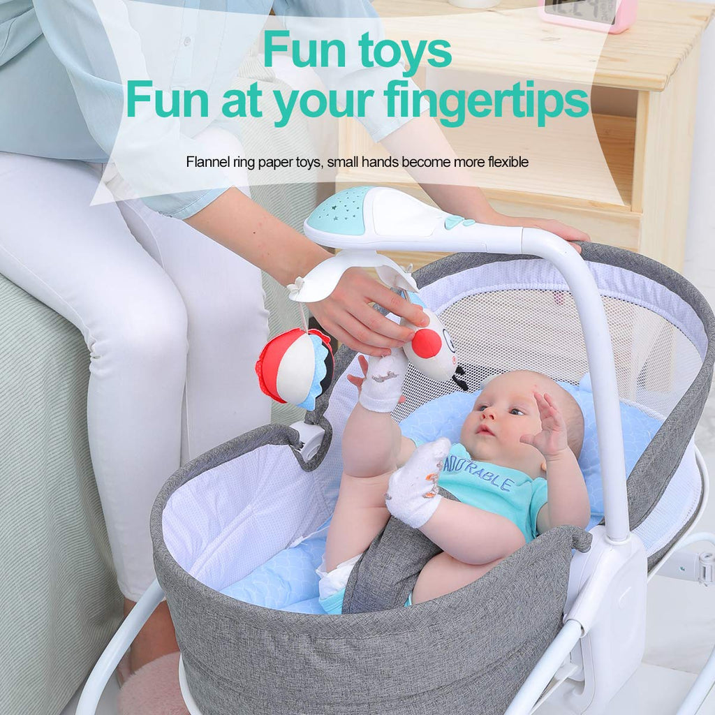 3-in-1 Baby Bouncers, Can sit and Lie Down, Brilliant Bouncer,Rocking Bouncer, Soothing Vibration, 3rd Gear Adjustment, Suitable for Babies Boys/Babies Girls/Newborns Baby