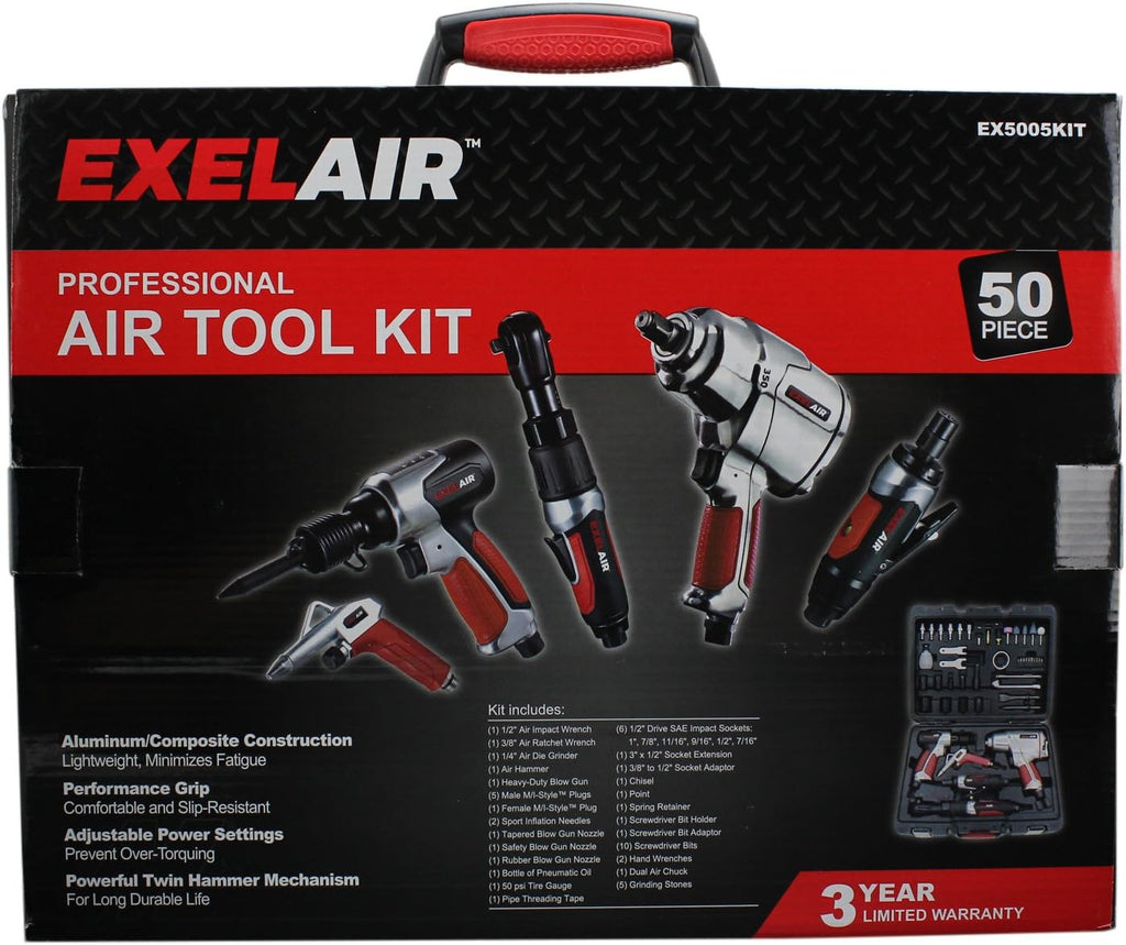 Milton EX5005KIT 50 Piece Professional Air Tool Kit