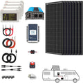 800 Watt RV Solar System Mono (800W Solar Kit+3000W Inverter+800ah Battery) for RV, Boat, Cabin, Off-Grid 12 Volt Battery System