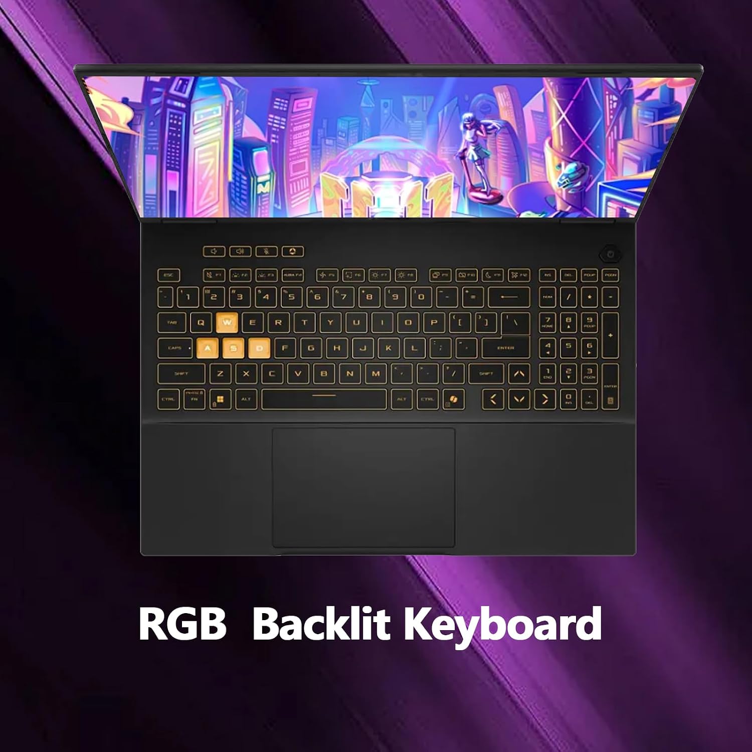ASUS TUF F16 Gaming Laptop - 16' FHD Display(1900×1200), Intel 16-Core i7-14650HX, NVIDIA GeForce RTX 5060, Win 11 Pro, WiFi 6E, Backlit Keyboard, w/Accessories, 64GB RAM, 1TB SSD
