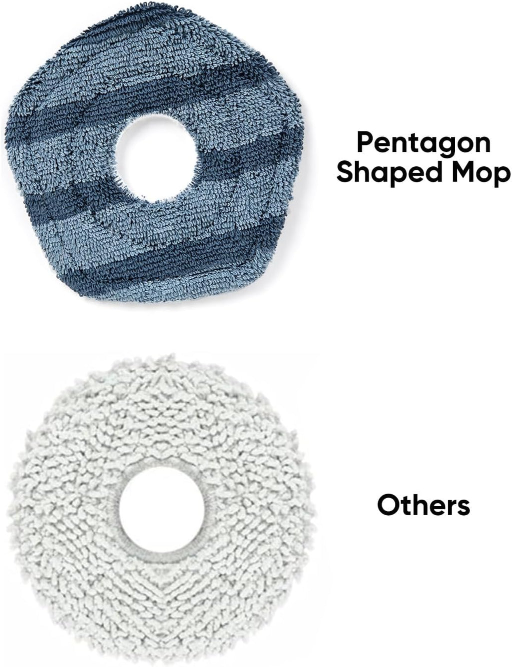 eufy X10 Pro Omni Robot Vacuum + 2 Washable Vacuum Mop Cloths