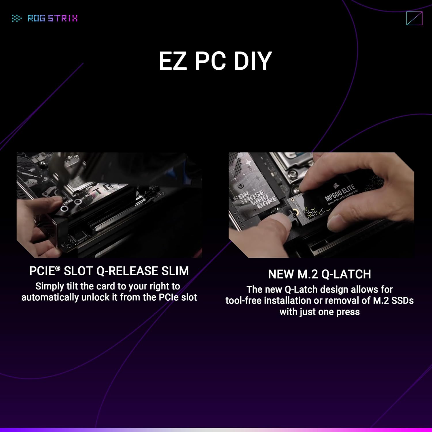 ASUS ROG STRIX X870-I GAMING WIFI AMD AM5 X870 Mini ITX motherboard 10+2+1 power stages, Dynamic OC Switcher, Core Flex, DDR5 AEMP, WiFi7, 2x M.2, PCIe®5.0, Q-Release Slim, USB4, AI OCing & Networking