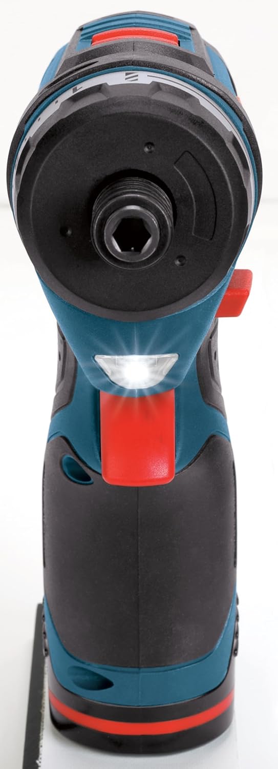 BOSCH 12V Max Cordless 2-Tool Combo Kit with Two-Speed Pocket Driver, Impact Driver and (2) 2 Ah Batteries (CLPK27-120)