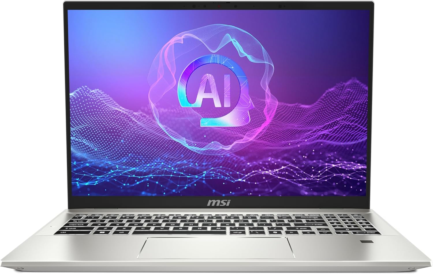 msi Prestige A16 AI+ (2025) 16' UHD+ OLED Business Laptop: AMD Ryzen 9-365, Radeon Graphics, 32GB LPDDR5x, 1TB NVMe SSD, Type-C, WiFi 7, Win 11 Home: Urban Silver A3HMG-207US