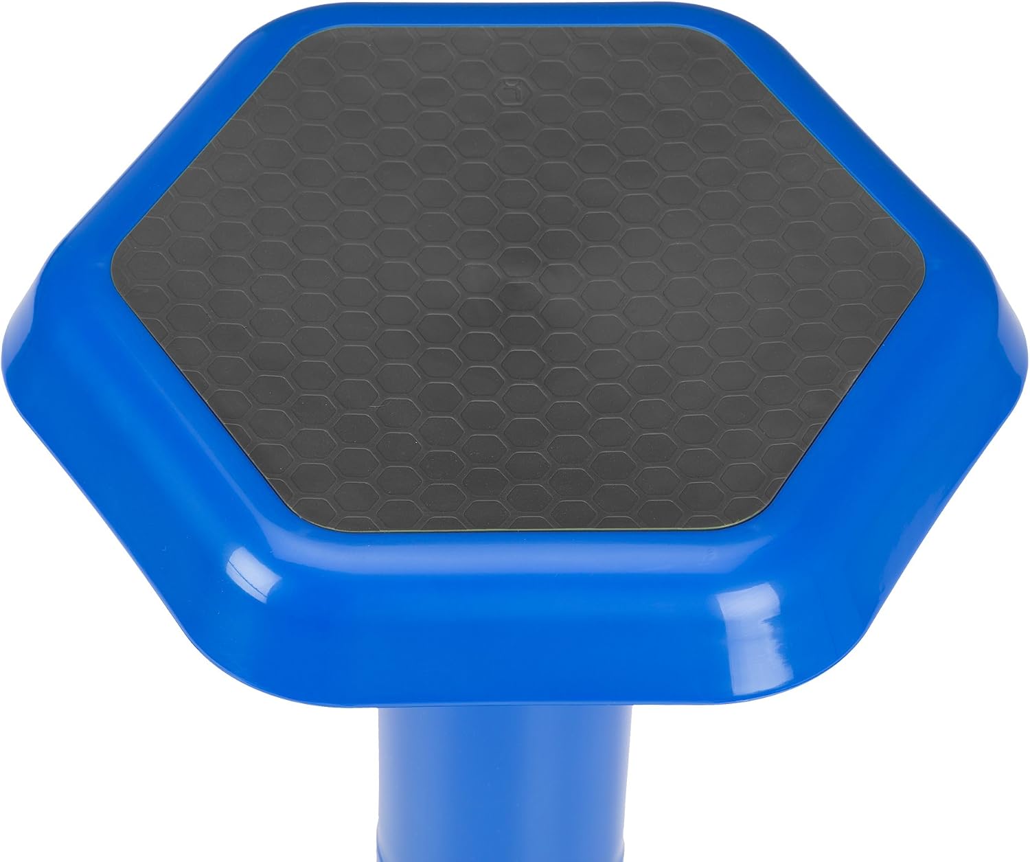 Learniture Backless Active Learning Stool for Office Desks and Classrooms, Active Learning Wobble Chair with Rocking Motion, 20'H, Blue
