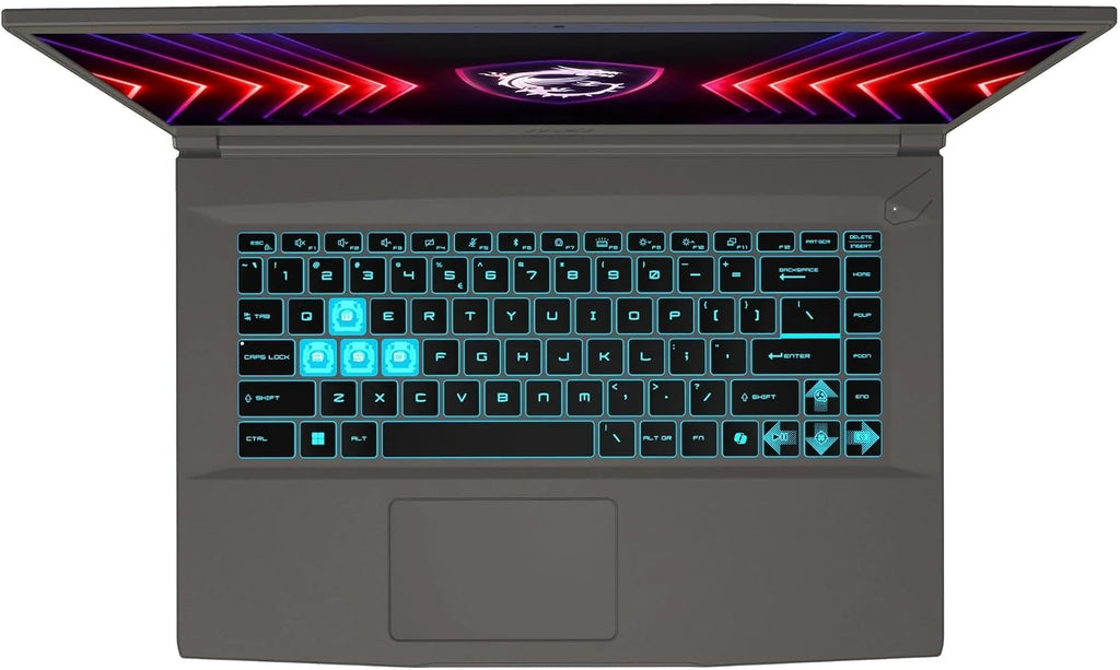 msi Thin 15 Gaming Laptop | 15.6' FHD IPS 144Hz | Intel 8-core i5-12450H (>i7-11800H) | 32GB DDR4 1TB SSD | GeForce RTX 3050 | Backlit Type-C Win11Pro w/DLCA Accessory