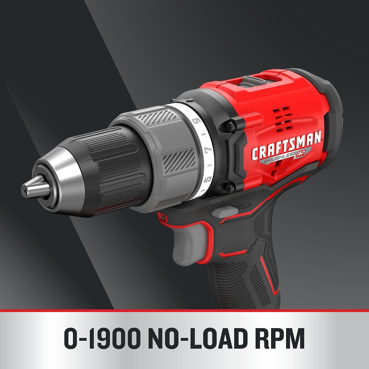 CRAFTSMAN V20 1/2 Inch Cordless Drill/Driver Kit with 1 Battery and Charger (CMCD713C1)