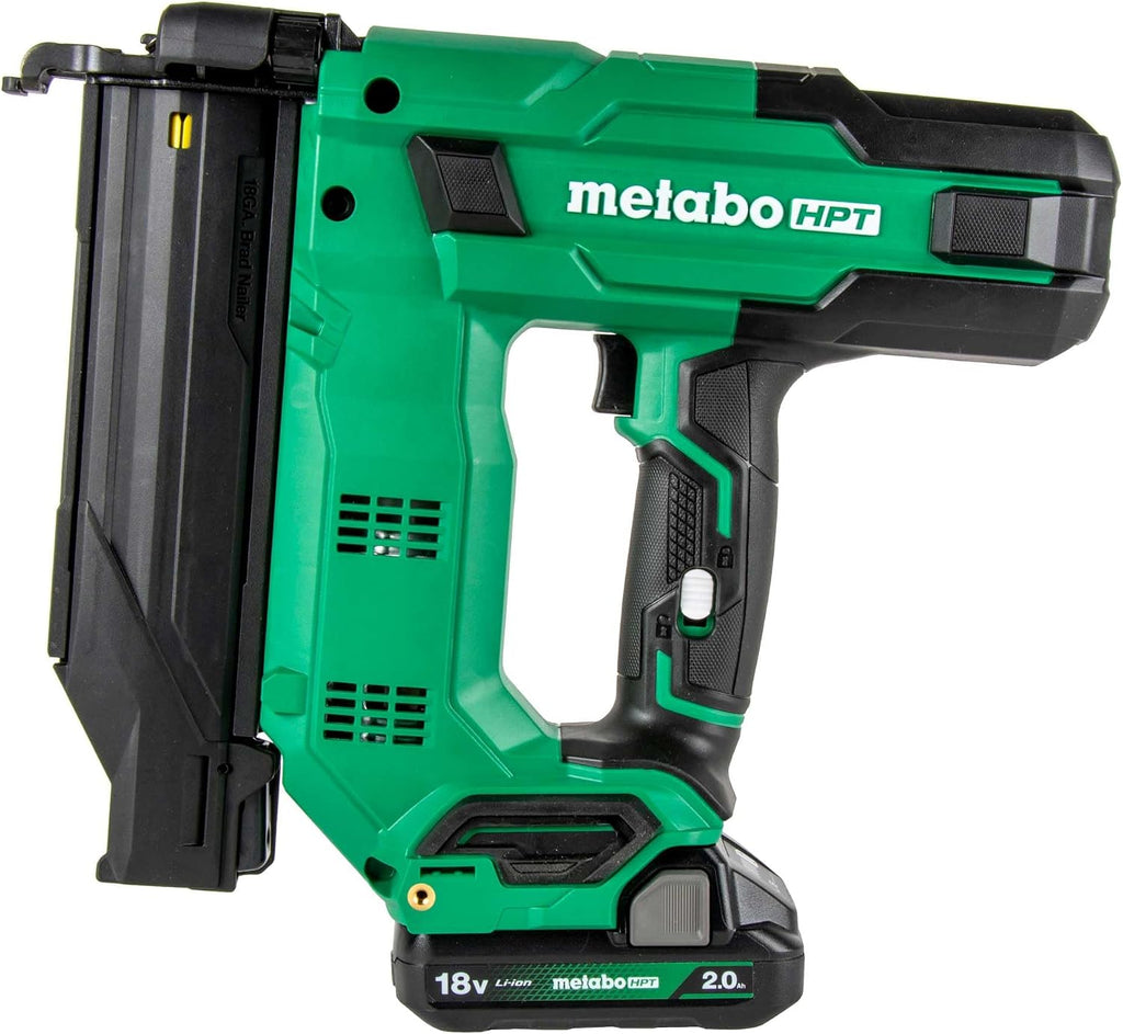 Metabo HPT 18V MultiVolt™ Brad Nailer + Impact Driver Combo Kit, KC18DEXQD