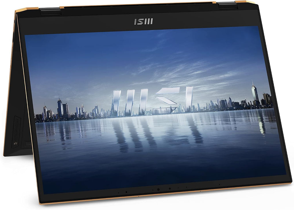 msi Summit E13 Flip Evo (2024) 13.4' FHD+ 120Hz Professional 2 in 1 Laptop: Intel Core i7-1280P, Intel Iris Xe, 16GB LPDDR5, 1TB NVMe SSD, Thunderbolt 4, WiFi 6E, Win 11 Home: Ink Black A12MT-026US