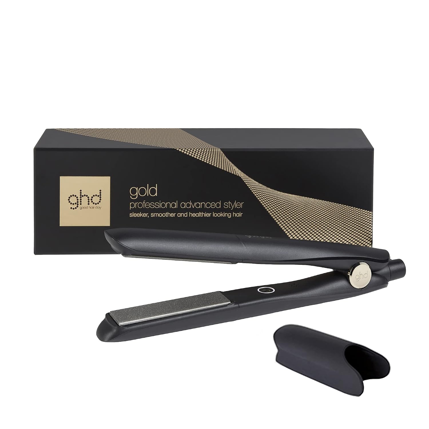 ghd Gold ― 1' Flat Iron Hair Straightener | Professional Ceramic Hair Straightening Styling Tool for Stronger Hair & More Color Protection