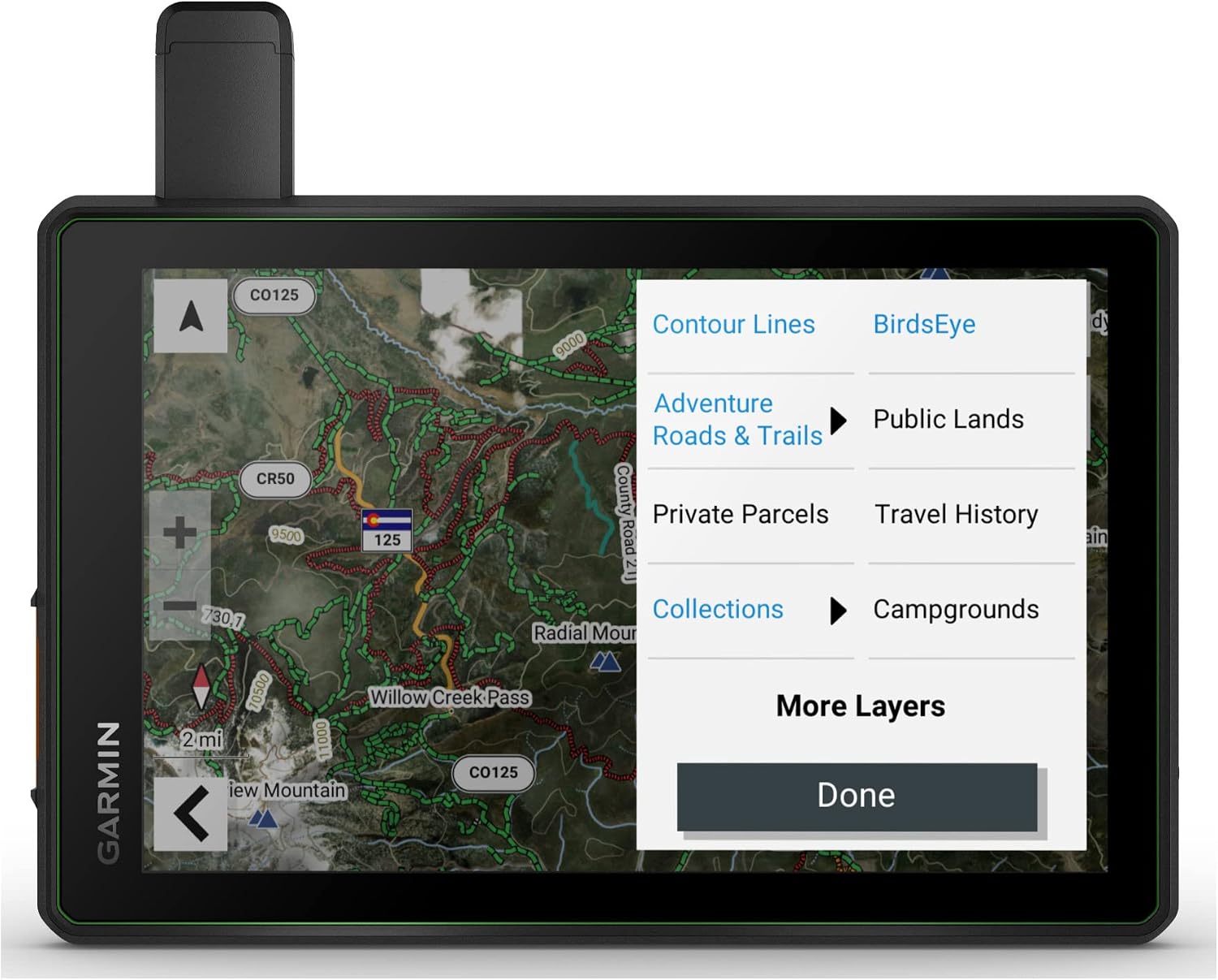 Garmin Tread SxS, GPS Navigator, Ulltrabright Display, Preloaded Topography,Group Ride Radio, inReach Technology