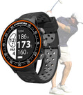 CANMORE TW411 Golf GPS Watch with Fitness Tracker, 41,000+ Free Preloaded Worldwide Course, Upgraded IC Chip, Orange