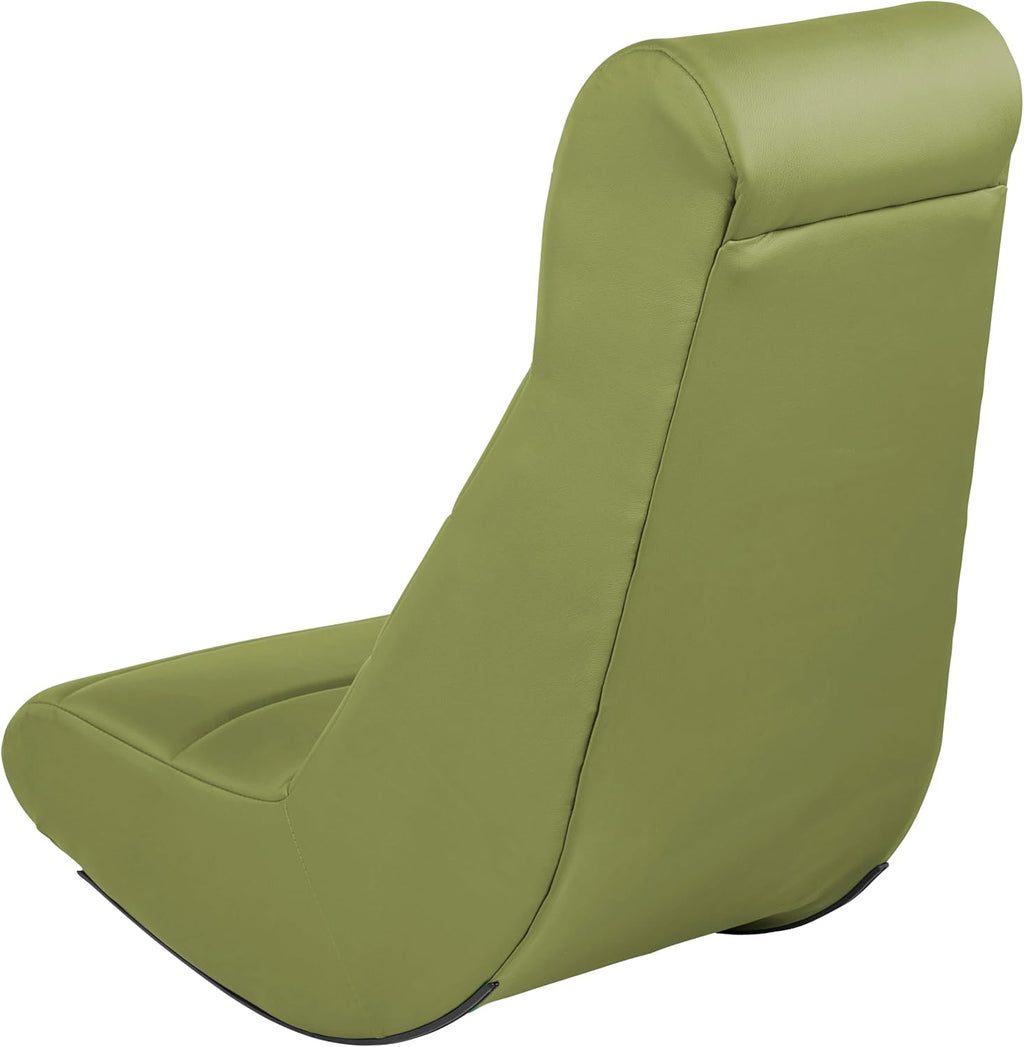 FDP Horizontal Floor Rocker, Lightweight Video Rocker for Kids and Teens, Ergonomic Chair for Reading, Gaming, Watching TV - Fern Green, 10489-FG