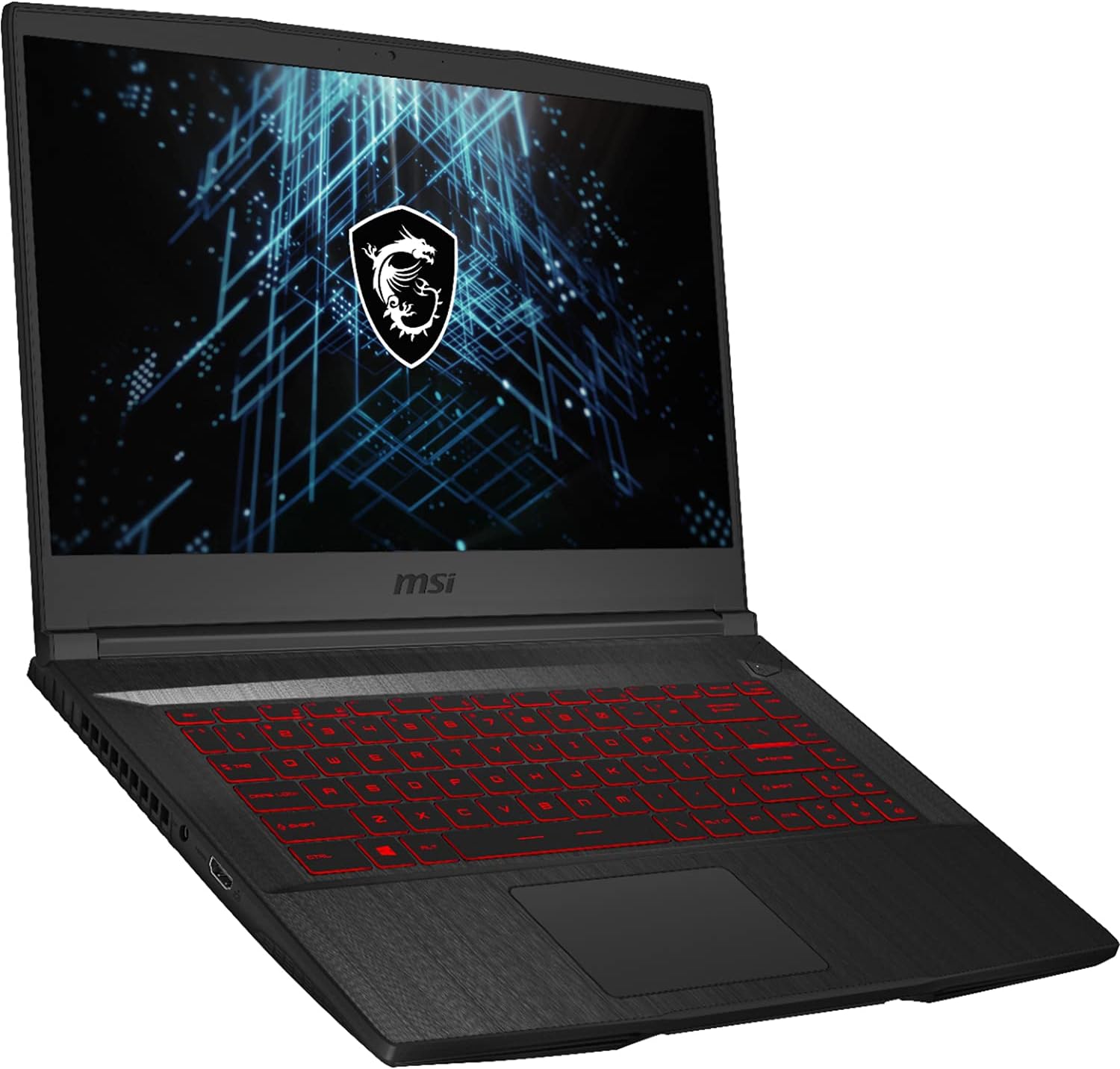 MSI GF65 Thin 3060 Gaming Laptop, 15.6' FHD 144Hz Display, Core i5-10500H 6-Core, GeForce RTX 3060 6GB, 16GB RAM 3200MHz, 512GB PCIe SSD, USB-C, WiFi 6, Ethernet, HDMI, Backlit, Win 10