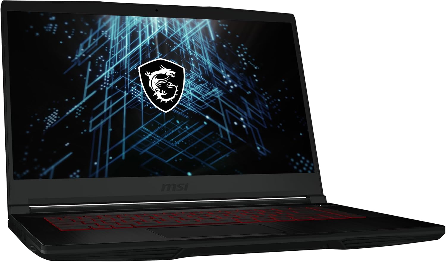 msi GF63 Thin Gaming Laptop: 11th Gen Intel Core i5, GeForce RTX 2050, 15.6' FHD, 144Hz, 8GB DDR4, 512GB NVMe SSD, Cooler Boost 5, Win 11: Black 11UCX-1424US