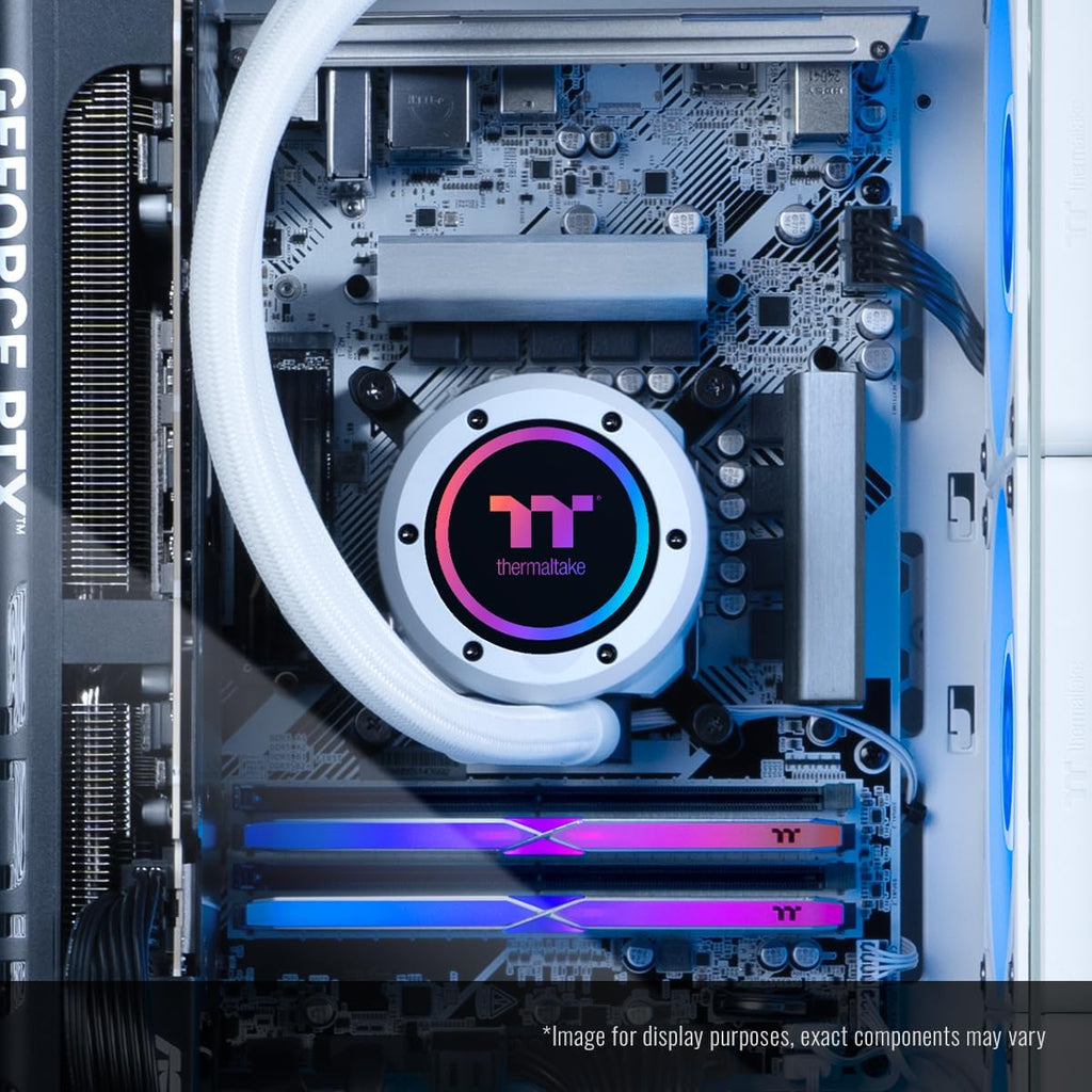 Thermaltake LCGS Reactor i1470TS Gaming Desktop (Intel Core™ i7-14700KF, 32GB 6400MT/s DDR5 RGB Memory, NVIDIA GeForce® RTX 5070 Ti, 2TB NVMe M.2, WiFi, Windows 11) T3WT-B760-57T-LCS