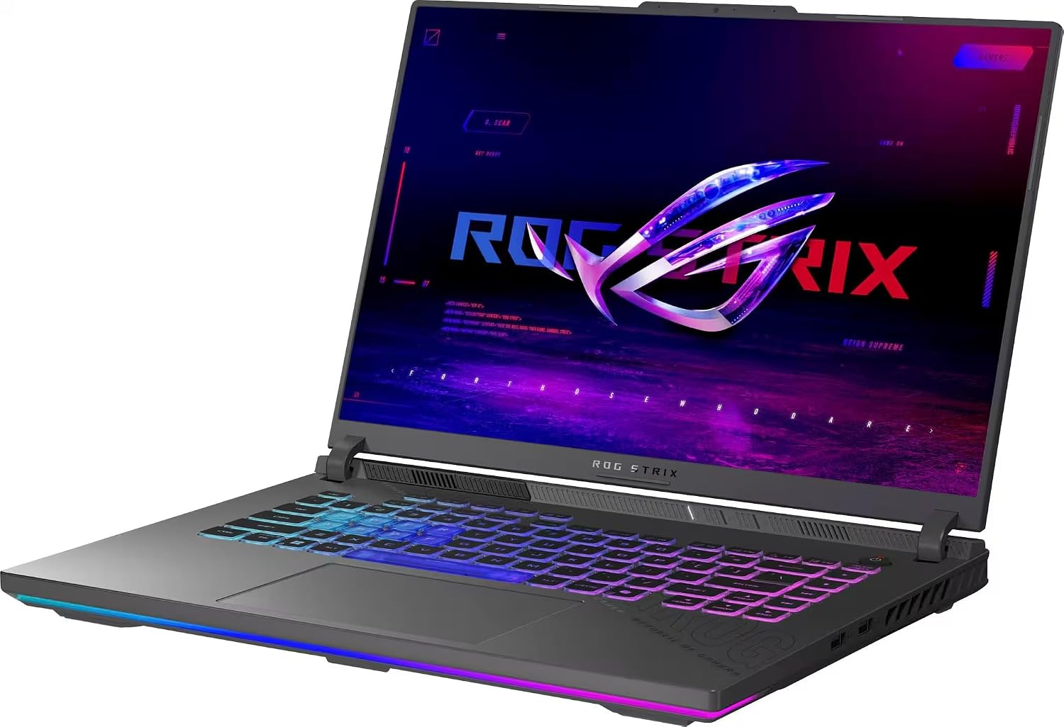 ASUS ROG Strix G16 Gaming Laptop - NVIDIA GeForce RTX 5070 Ti, AMD Ryzen 9 8940HX (Up to 5.3 GHz), 16' 165Hz WUXGA Display, WiFi 6E, RGB Backlit KB, Win11 Pro, 32GB DDR5 RAM, 1TB SSD, w/Accessories