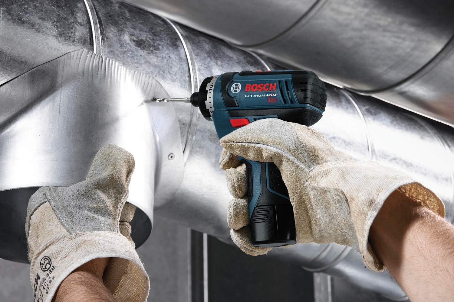 BOSCH 12V Max Cordless 2-Tool Combo Kit with Two-Speed Pocket Driver, Impact Driver and (2) 2 Ah Batteries (CLPK27-120)