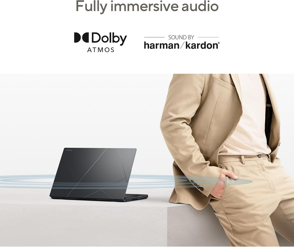 ASUS Zenbook Duo Laptop, Dual 14' OLED 3K 120Hz Touch Display, Evo, Intel Core Ultra 9 285H, Intel Arc Graphics, 32GB RAM, 1TB SSD, Windows 11, UX8406CA-PS99T