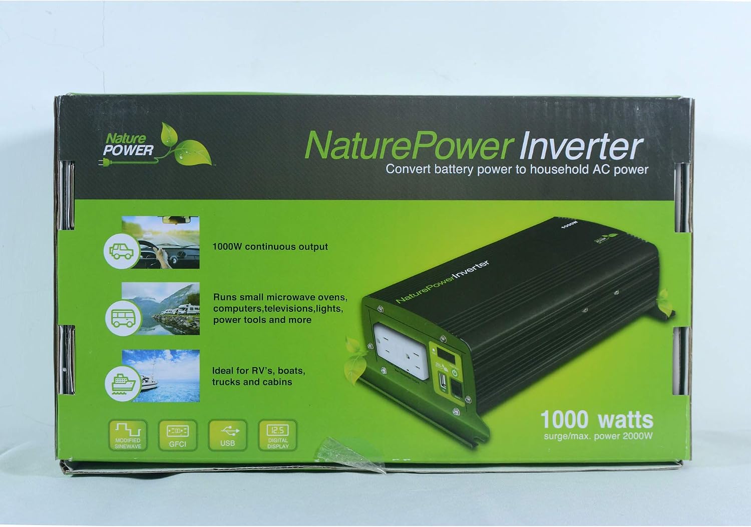 1000-Watt Pure Sine Wave Inverter